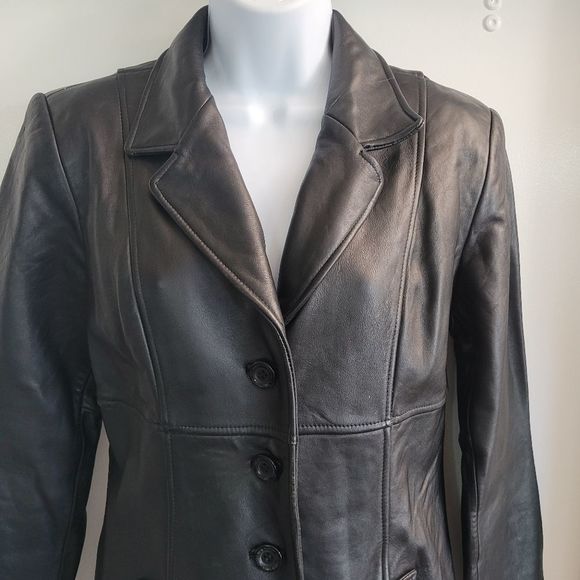 Jones New York leather jacket - Picture 5 of 9